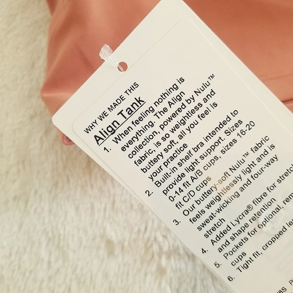 Lululemon Align Tank💮💕 - Picture 10 of 14